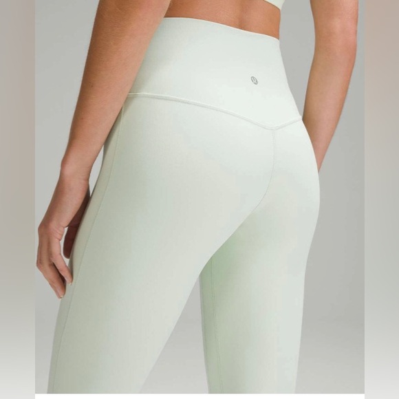 Lululemon Align High-Rise Pant 28" Kohlrabi Green size 6 - Picture 4 of 12